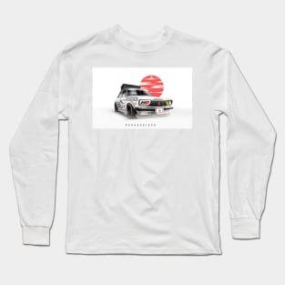 Datsun 510 jdm artwork, widebody design by ASAKDESIGNS. checkout my store for more creative works Long Sleeve T-Shirt